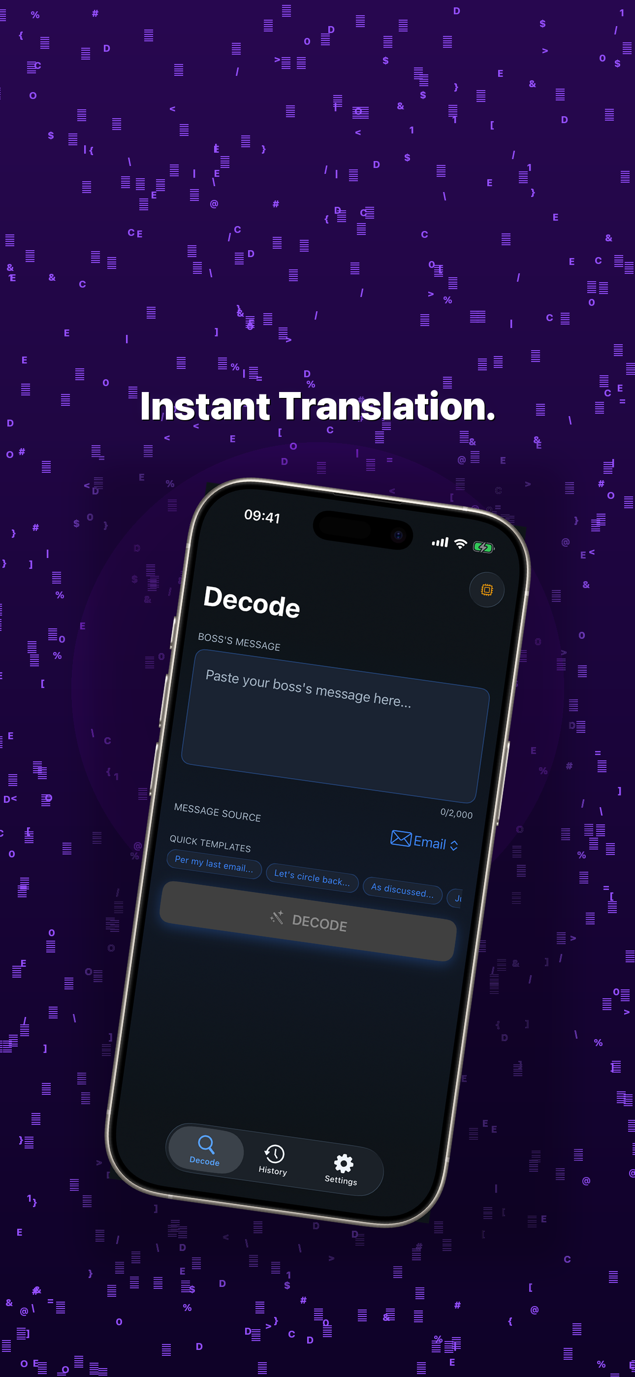 Context picker