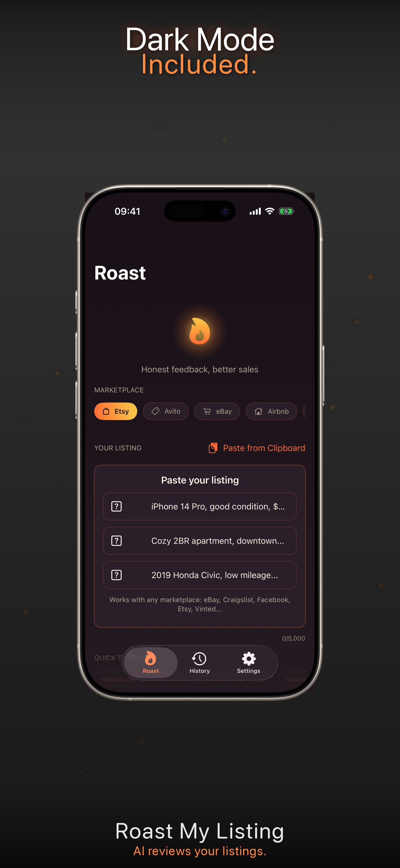Dark mode