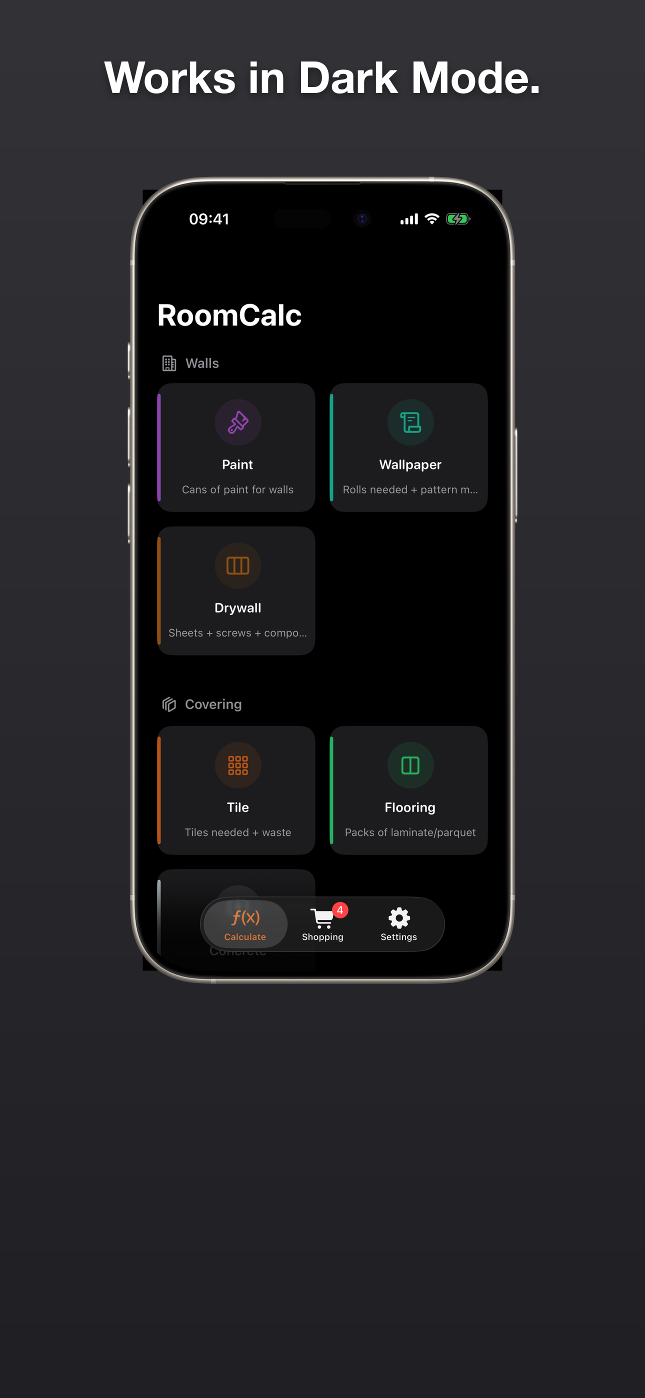 Dark mode