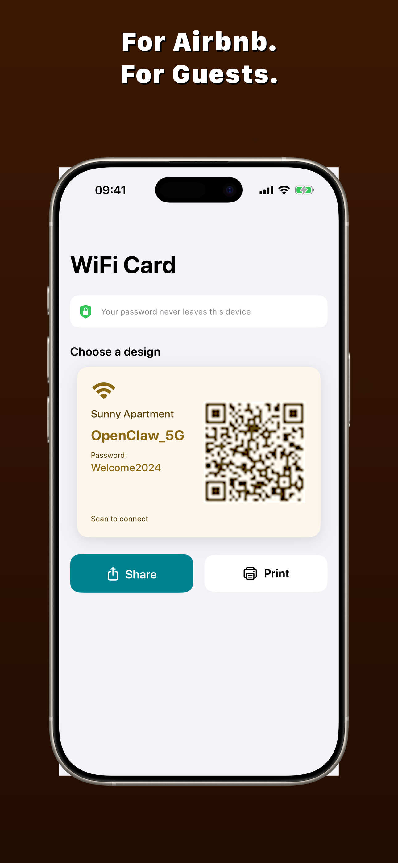 Share card