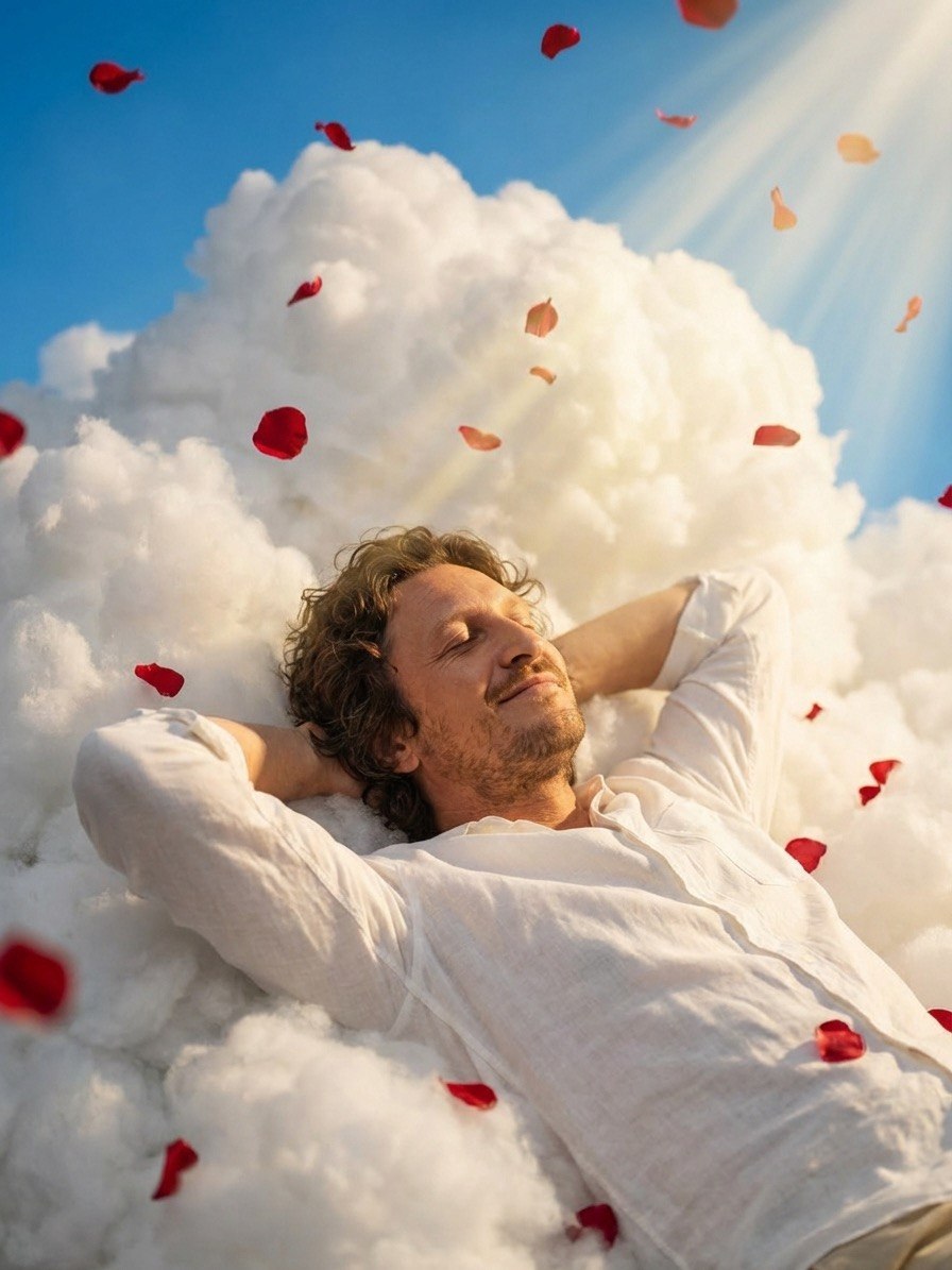 While I'm Lounging on a Cloud, My Agent Is Helping a Friend's Agent — Helping Feels Good